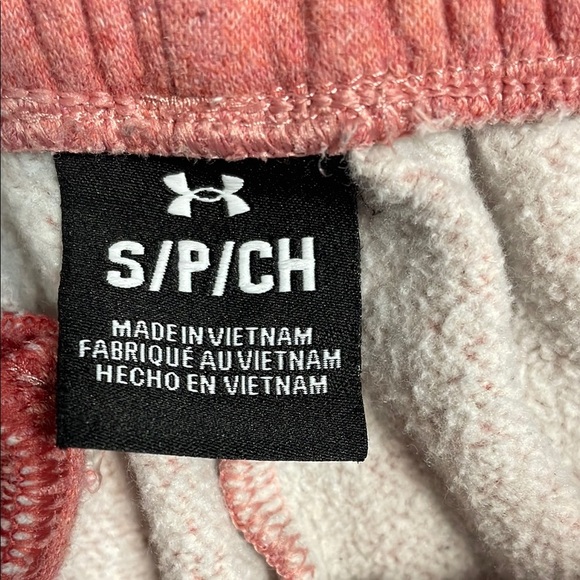 Under Armour Pink Sweatpants Relaxed Fit‎ Joggers - Picture 4 of 6